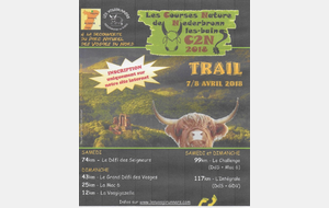 TRAILS NIEDERBRONN LES BAINS (67)